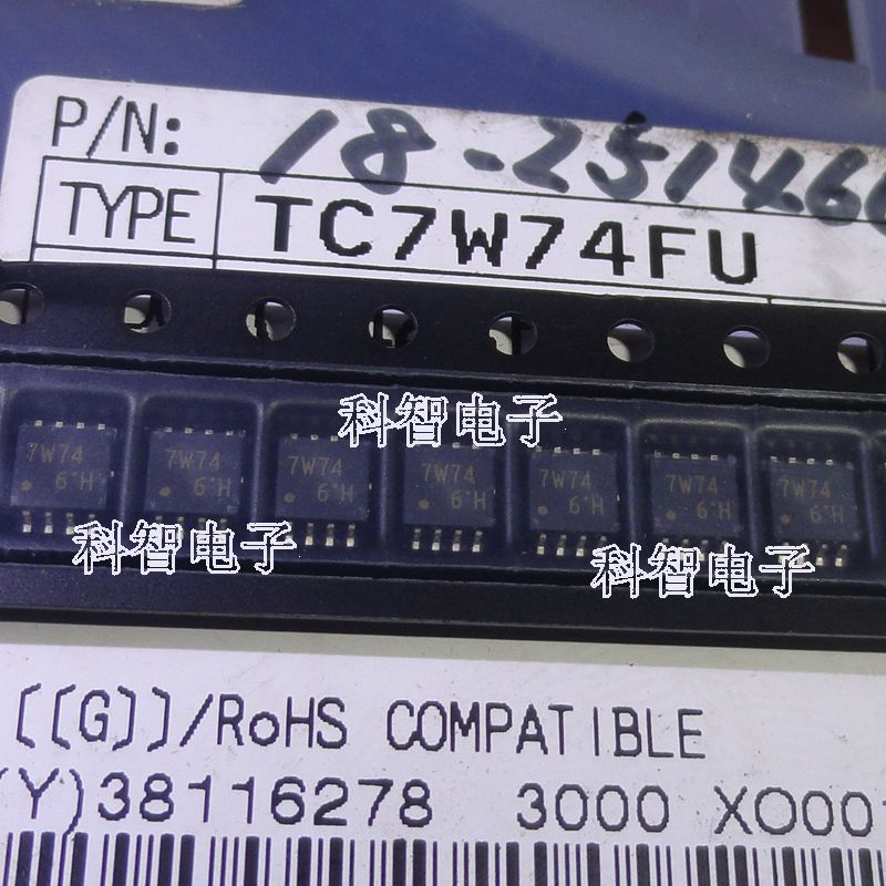 10pcs  ο TC7W74FU 7W74 ũ ũ TSSOP-8  D ø ÷ е  Ű